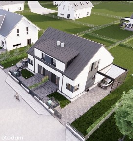 Nowoczesny bliźniak w Kobylance.