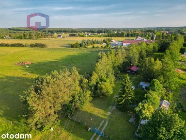 Domek na dużej działce w otulinie drzew, Łukta