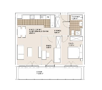 3 pokoje | Loggia 13 m2 | Salon 25 m2 | pozwolenie na użytkowanie
