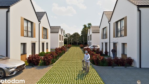 Nowoczesny bliźniak 116,77 m² | 5-pok. duży ogród