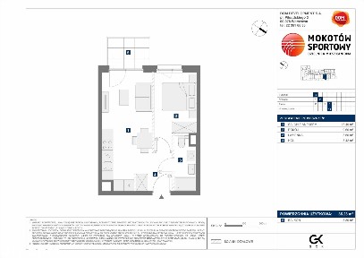 2-pokojowe mieszkanie 35m2 + balkon Bez Prowizji