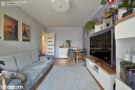 40 m2, 2 pokoje z loggią | Księży Młyn | świetna k