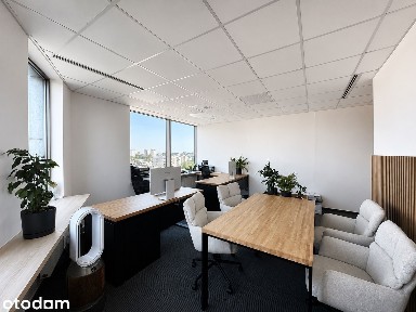 Serwisowane biuro 35 m² | 6 stanowisk | 24/7 | Najem od 1 miesiąca