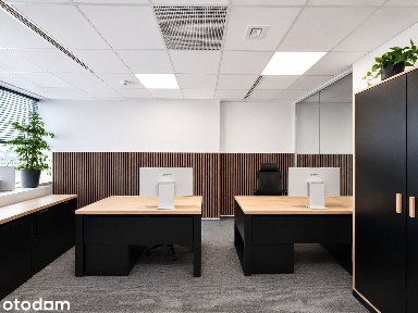 Ekskluzywne biuro serwisowane 50 m² | Umeblowane | Najem od 1 miesiąca