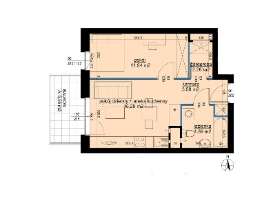2 POKOJE | GARDEROBA | BALKON | 0% PROWIZJI | BEZ PCC