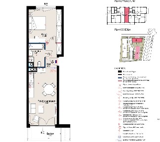 2 POKOJE | 46,85 m² | 585 625 zł | 0% PROWIZJI | BEZ PCC