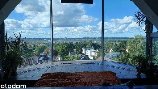 Dom z widokiem na panoramę Szczecina