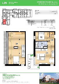 Loftowe mieszkanie przy Warcie | 63,93 m² | 3 pok. | Balkon 6,88 m² |