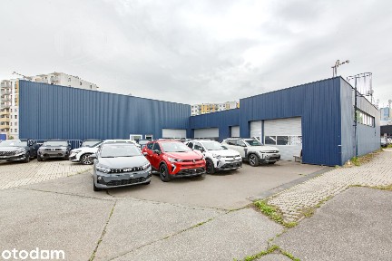 Salon samochodowy/parking i warsztat
