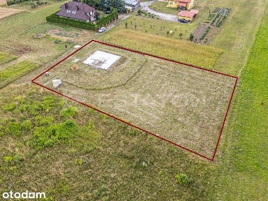 Rozpoczęta budowa domu z pozwoleniem - 19 arów