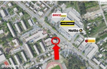 Lokal w parterze z parkingiem vis a vis MediaExpert