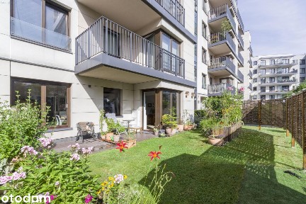 Prywatny ogród 135 m² | 2 pokoje | Parking | Stare Podgórze