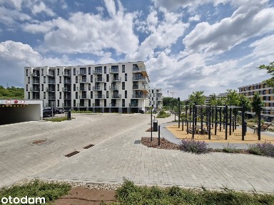 Dwustronne mieszkanie z dużym salonem| 49 m2 | Ogródek | 2 pokoje