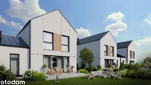 JACHRANKA | BLIŹNIAK 121 m² | GARAŻ | POMPA CIEPŁA | ŚWIATŁOWÓD