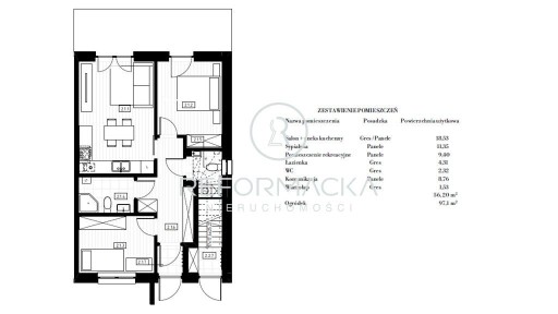 Mieszkanie z ogródkiem 100m2 | Zaczernie