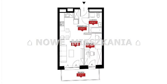 ŚRÓDMIEŚCIE Browar Wrocławski Winda BALKON Tramwaj 15 min CENTRUM Nowe