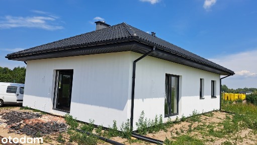 Dom parterowy o pow. 95.91m2, działka 459m2, stan dewelop., Piotrów