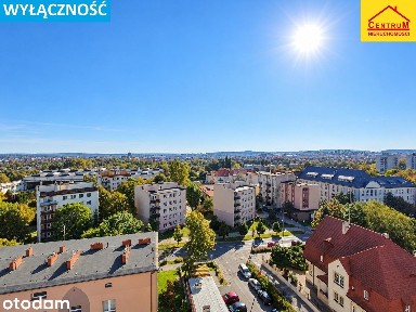 W pełni wyposażona kawalerka z widokiem na panoramę miasta