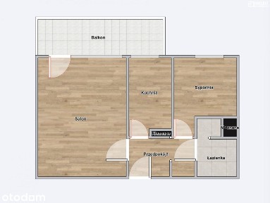 2 pokoje / Czechów / 36,2m2