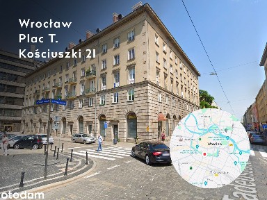 Dwupokojowe mieszkanie, 500 m. od Rynku Wrocław