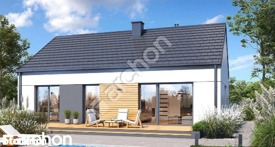 Nowoczesny dom 4-pokojowy | 80,39 m² | działka 1002 m² | Piaskowo