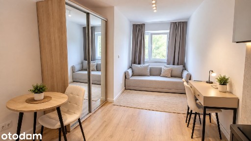 Nowoczesna mikrokawalerka 18 m² | 3. piętro | 4 min do metra Młociny