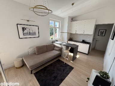 Piękny apartament z wydzieloną sypialnią w pięknej kamienicy, Centrum!