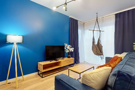 Apartament z garażem podziemnym na wynajem na pół roku - ulica Nakielska, dwa osobne pokoje i kuchnia