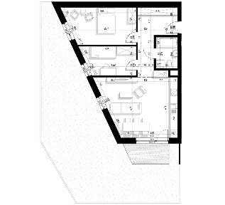 Mieszkanie trzypokojowe nr 3 z tarasem | ul. Parkowa 6C | Biedrusko
