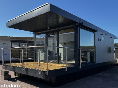 Nowy Całoroczny dom na wodzie 37,7 m² | Dostępny od ręki | HouseBoat