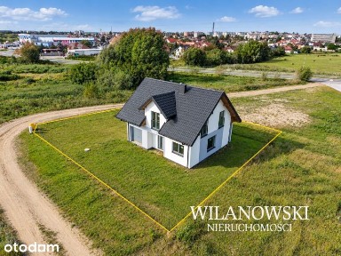 Nowy dom wolnostojący w Mławie | 5 pokoi | działka 800 m²