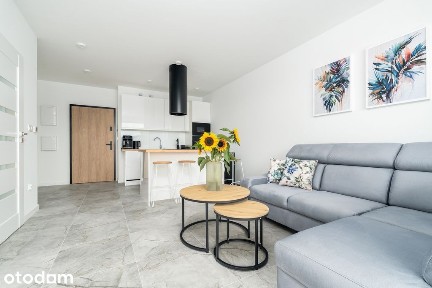 Nowoczesny apartament nad morzem w Sarbinowie.