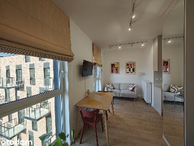 Nowe studio 26 m² | osobna strefa sypialna | Metro Wileński 10 min