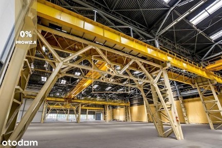 Magazyn 4925 m2. Produkcja 400kW, suwnice. Bielany