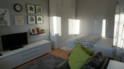 Mieszkanie wynajem I Kawalerka 31,5 m² | 2400 zł całość I ul. Popiełuszki 14 | Balkon | Piwnica | Millenium Hall