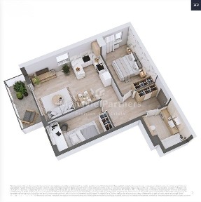 Apartament 3 pok. balkon, Piłsudskiego 6 HOME PREMIUM