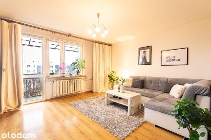 Jasne 49 m² |2 pokoje + balkon |Duża kuchnia |Gotowe do zamieszkania