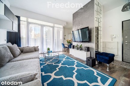 Eleganckie ciche 2 pokoje z 14 m² balkonem