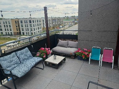 3 pokoje | 53,1 m² | taras 34 m² | ostatnie piętro | Glogera 53 | BEZPOŚREDNIO