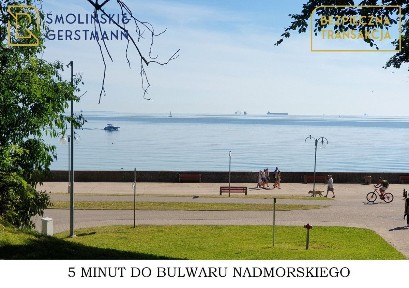 Do wynajęcia 3 pokoje - 350m do Bulwaru Nadm.!