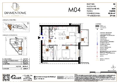 2-pokojowe mieszkanie 43m2 + balkon Bez Prowizji