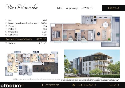 Październikowa promocja - RABAT 500 ZŁ/MKW! WSZYSTKIE 3 i 4 POKOJOWE!