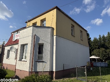 Połowa domu 90m2 + część poddasza + garaż na dwa samochody!