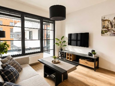 OD 1/10 nowoczesny apartament obok MONTOWNI FOOD HALL Gdańsk Stocznia | ul. Popiełuszki 26