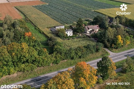 Siedlisko z domem i budynkami gospodarczymi - działkami ok. 1,17 ha