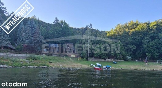 pierwsza linia dom jezioro Rożnowskie widokowy tar