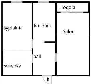 Wynajmę mieszkanie 10 min od metra, 2 pokoje z oddzielną kuchnią