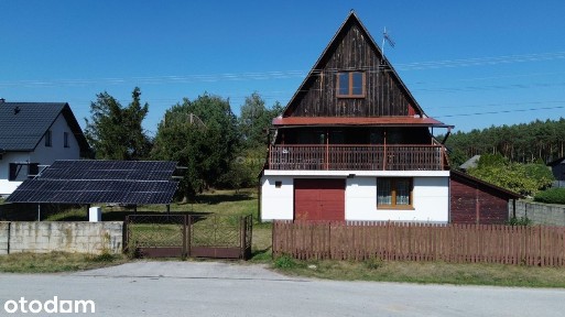 Dom z duszą Las cisza kominek własna aranżacja