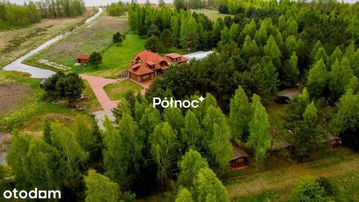 Przestronny dom nad jeziorem Skomętno