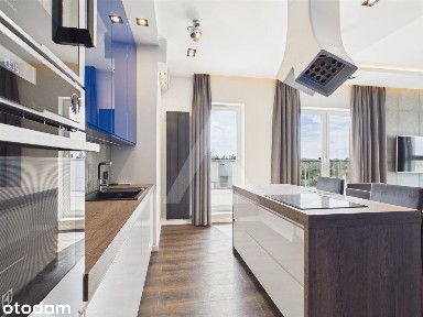 Apartament z dużym tarasem na Bartodziejach.